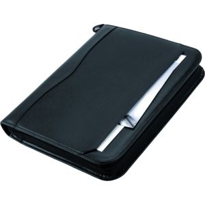 Alassio 30027 Ringbuchmappe A4 REGGIO FINEtouch-Lederimitat schwarz