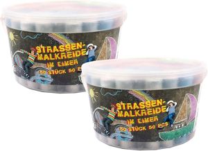 Straßenmalkreide 2 X 50 Stück